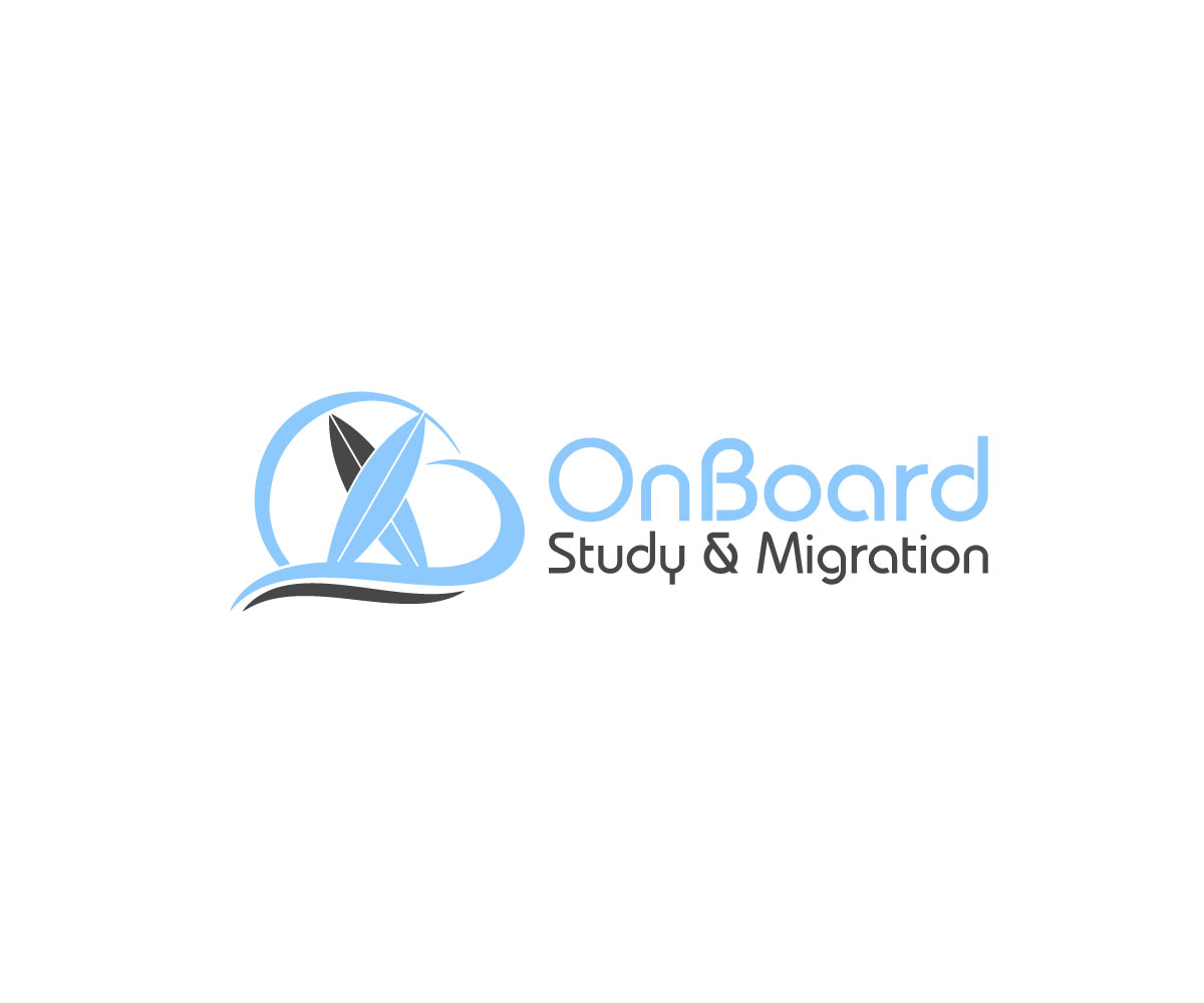 Logo Design by Kontab for OnBoard Study & Migration | Design #18177013