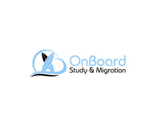Logo Design by Kontab for OnBoard Study & Migration | Design: #18177014