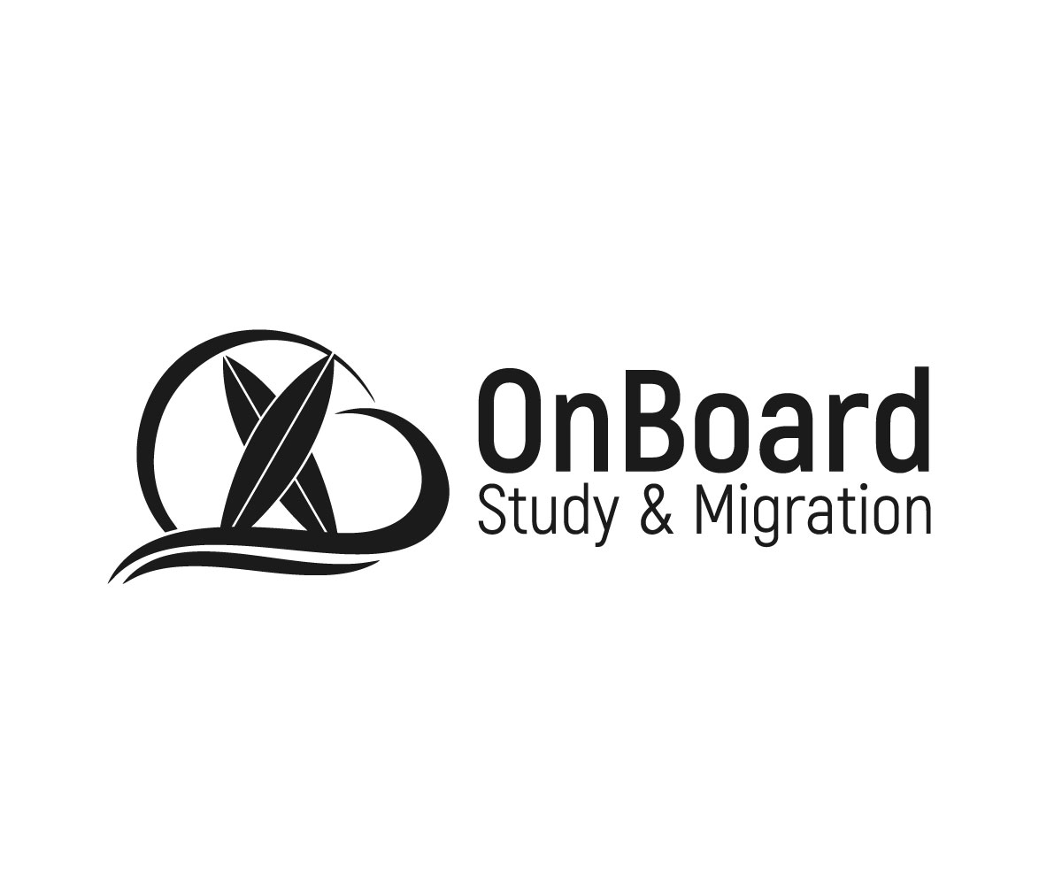 Logo Design by Kontab for OnBoard Study & Migration | Design #18178738