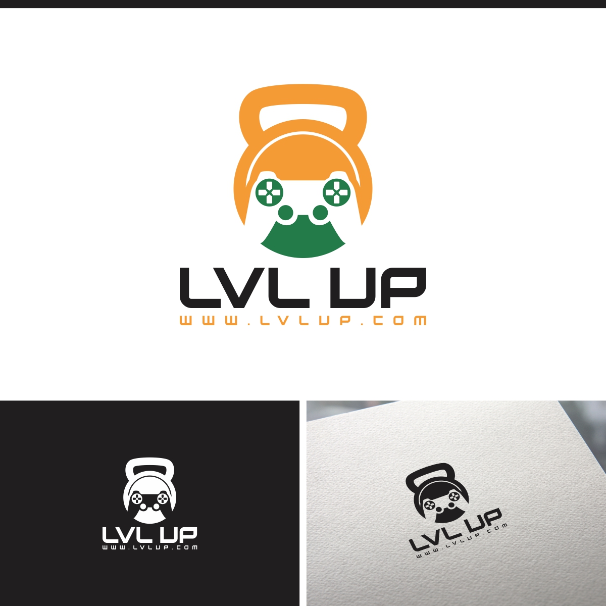 Logo Design by e-graphics for LVLUPNutrition | Design #18135162