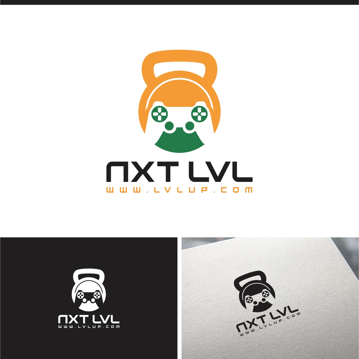 Logo Design by e-graphics for LVLUPNutrition | Design #18137377