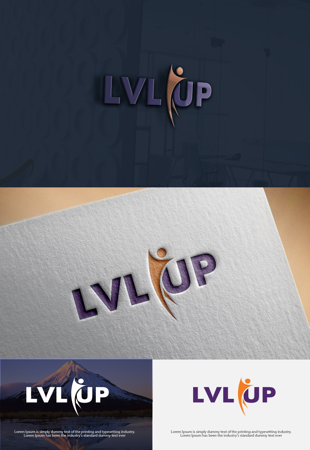Logo Design by dr ghulam mustafa sahab for LVLUPNutrition | Design #18151163
