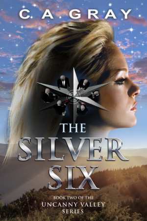 The Silver Six: Book 2 of the Uncanny Valley trilogy | Design de Couverture de Livre par illuminati-design