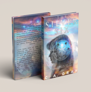 The Silver Six: Book 2 of the Uncanny Valley trilogy | Design de Couverture de Livre par Hyperlight