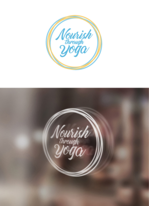 Nourish Through Yoga | Logo Design by ABG