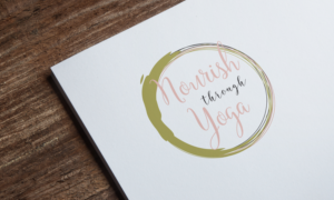 Nourish Through Yoga | Logo Design by DoMadic