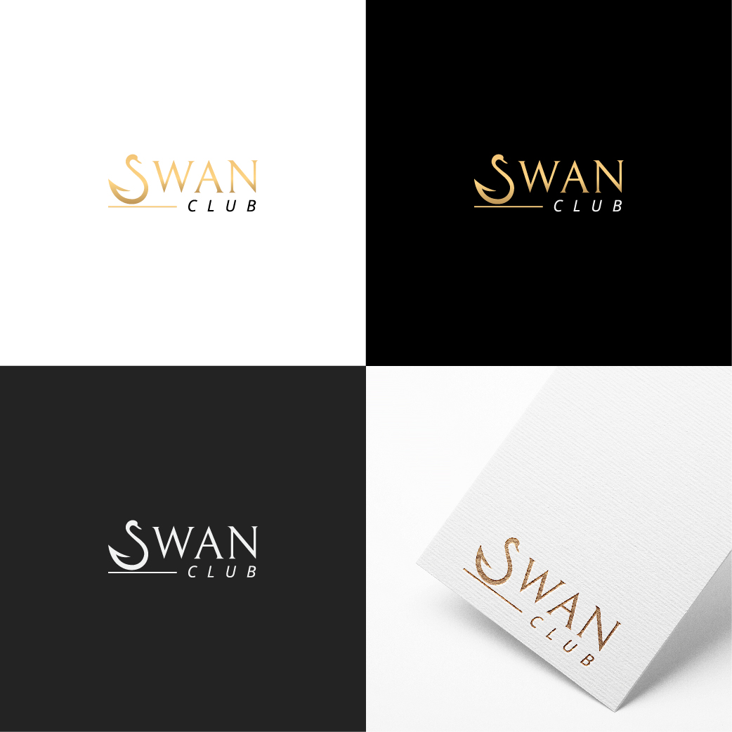 Logo Design by Mime Artworks for Swan Club | Design #18163423