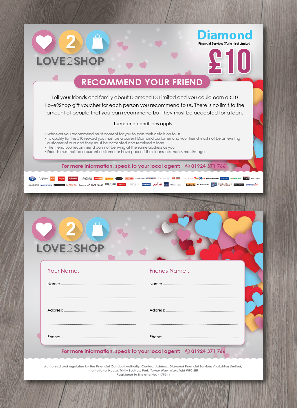 Flyer Design by alex989 for Diamond Financial Services (Yorkshire) Ltd | Design: #18138366