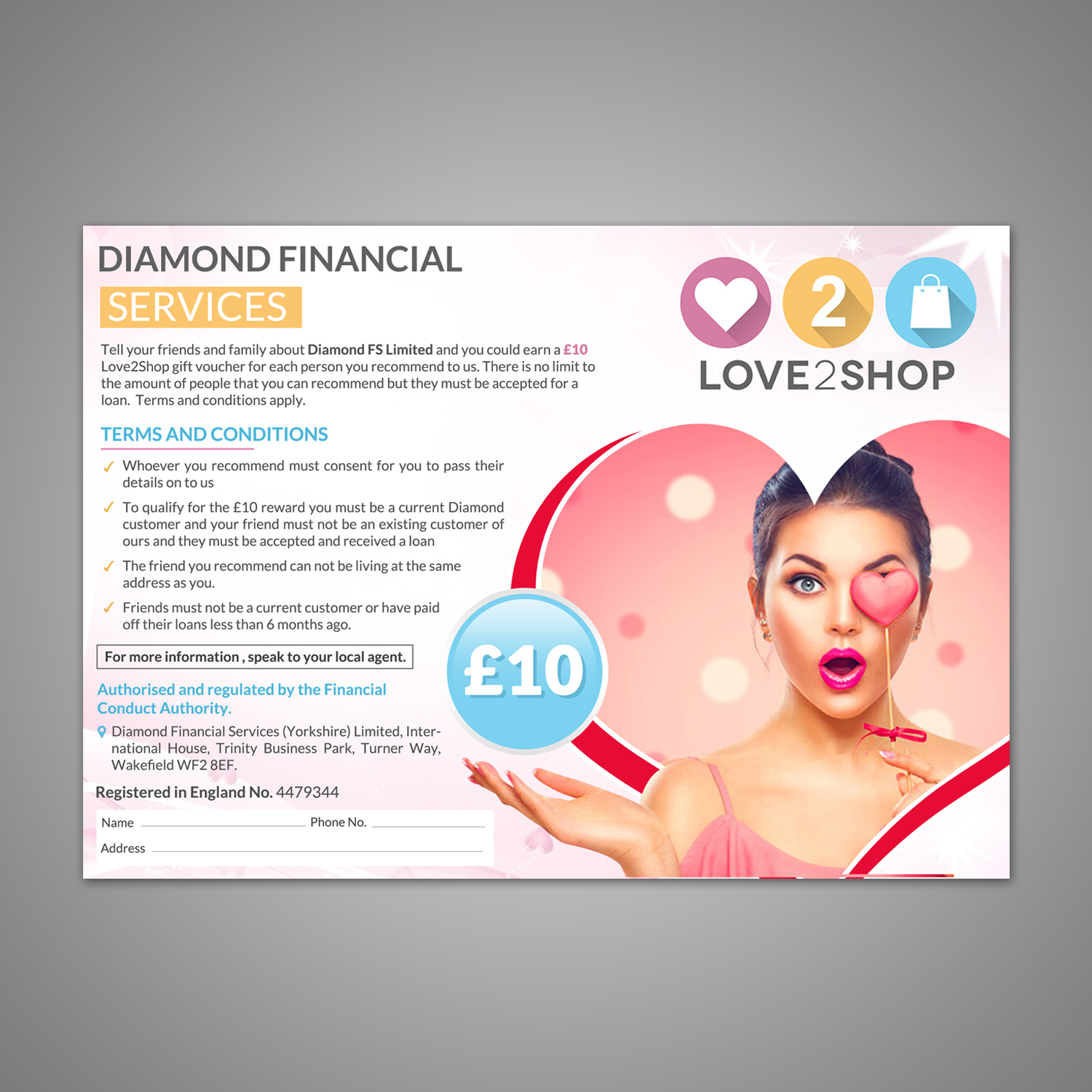 Diseño de Flyer por creative.bugs para Diamond Financial Services (Yorkshire) Ltd | Diseño #18120937