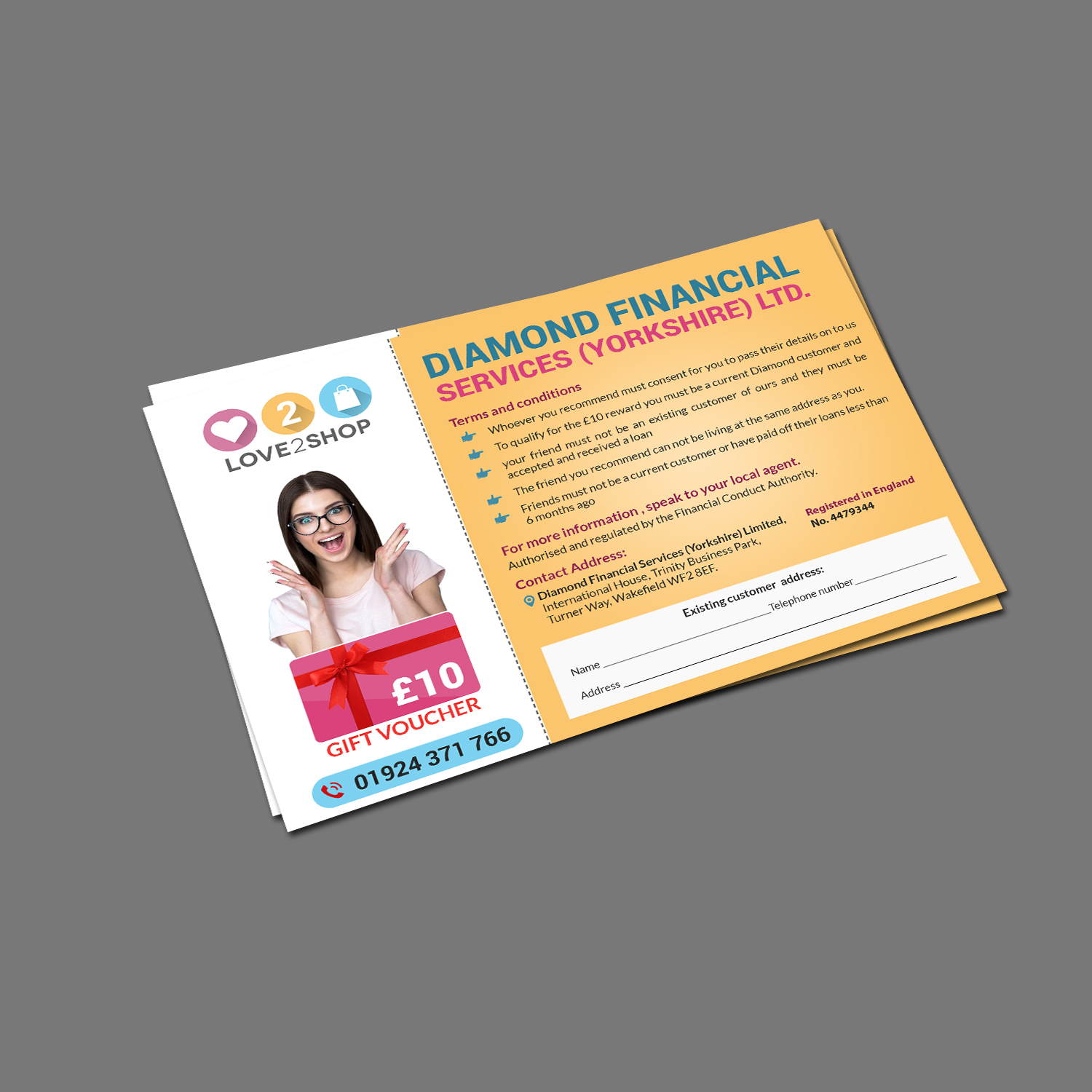 Diseño de Flyer por creative.bugs para Diamond Financial Services (Yorkshire) Ltd | Diseño #18122092