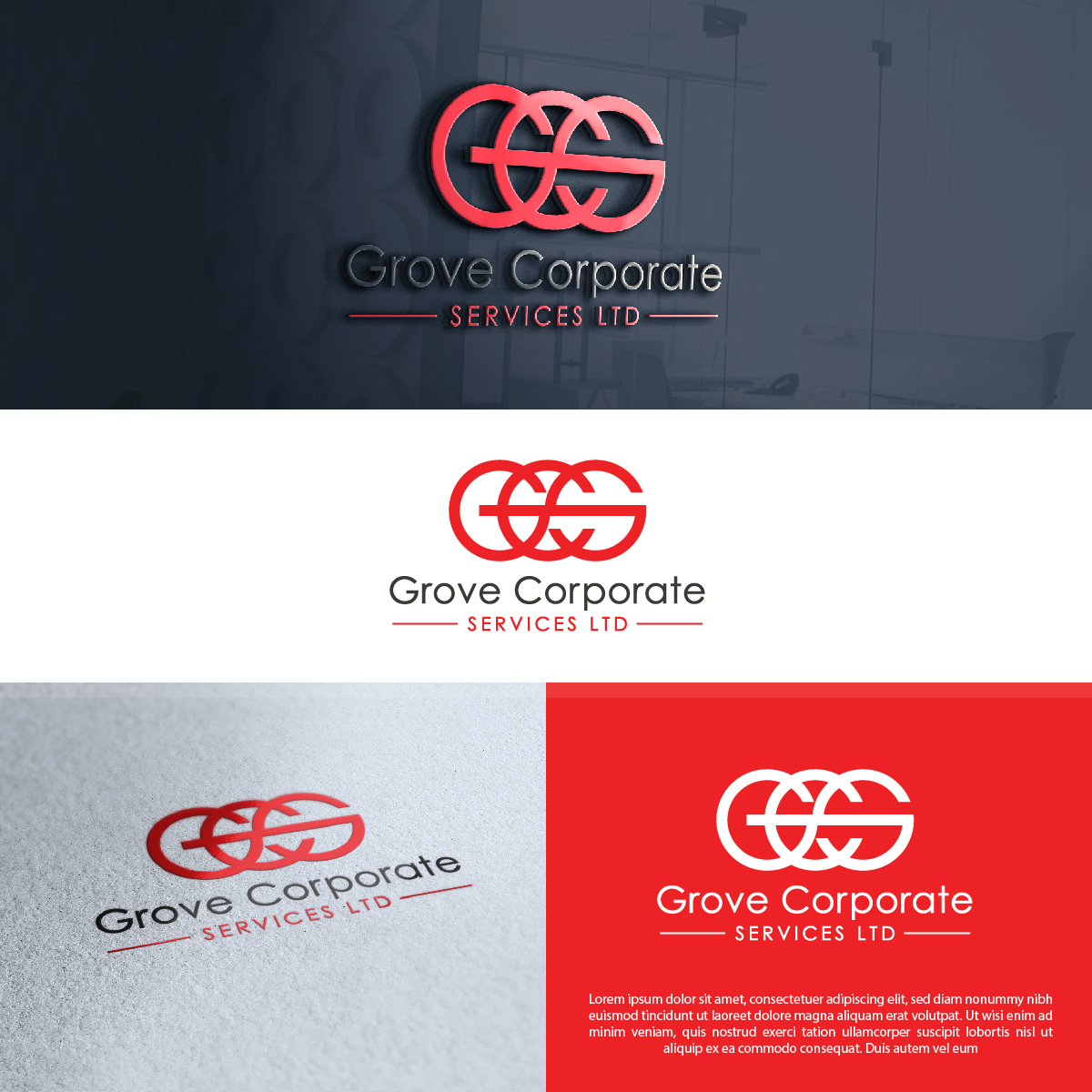 Logo Design by 7bitdesigner for Grove Corporate Services | Design #18273130