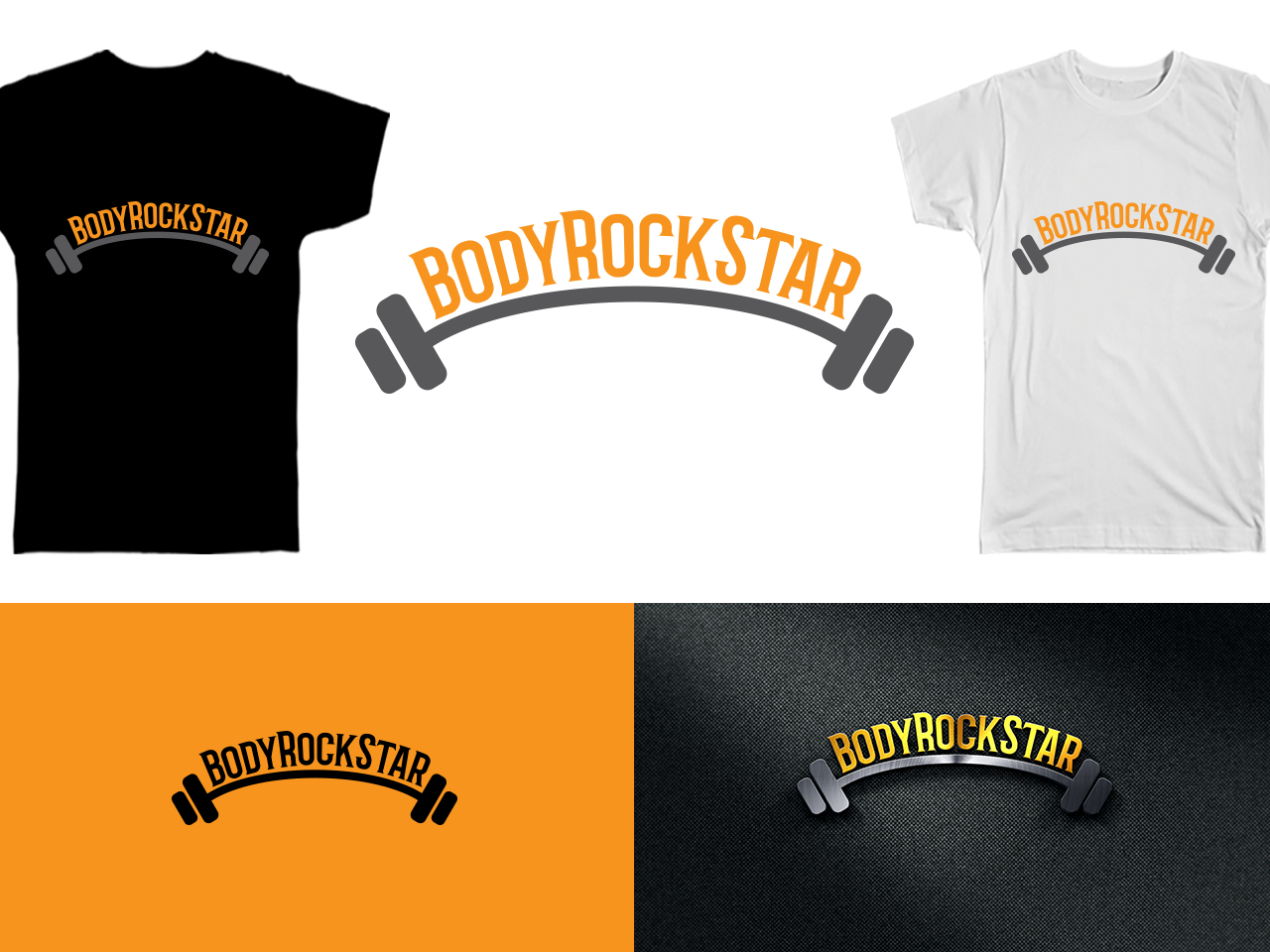 Diseño de Logo por ArtMissile para BodyRockStar | Diseño #18215485