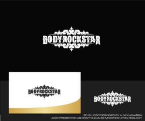 Diseño de Logo por alvinnavarra para BodyRockStar | Diseño: #18237904
