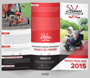 Adaptive needs tricycles tri-fold flyer | Design de Flyer par SAI DESIGNS