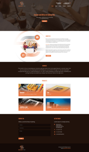 Web Design by Black Stallions Impressive Solutions for this project | Design #18123736