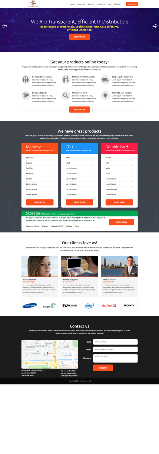 Web Design by Syed Ajmal Karim for this project | Design #18124843