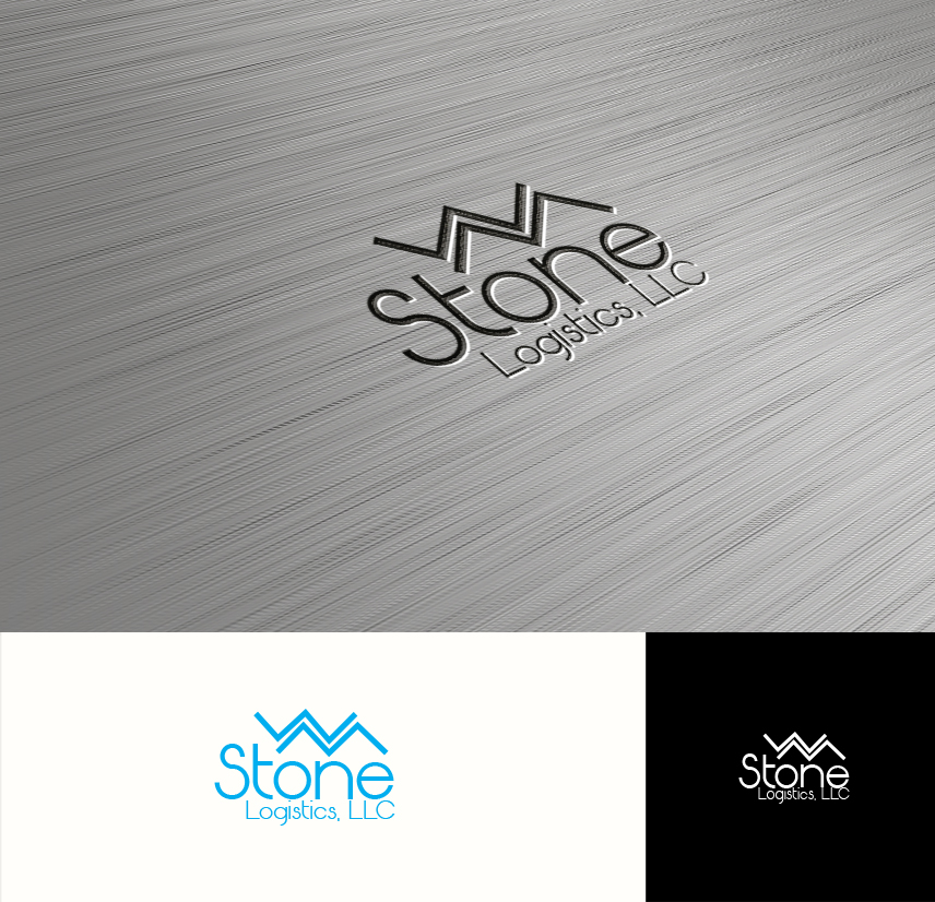 Logo Design by BEEZU for W.M. Stone Logistics, LLC | Design #18196768