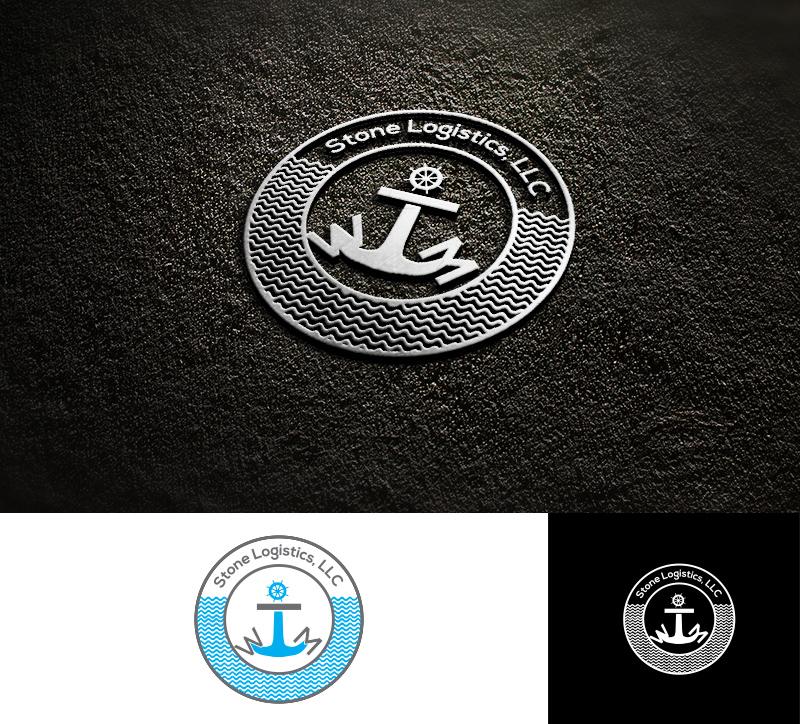 Logo Design by BEEZU for W.M. Stone Logistics, LLC | Design #18196776