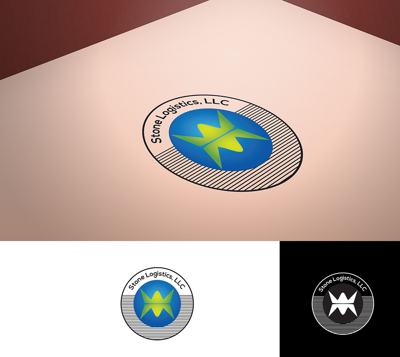 Logo-Design von BEEZU für W.M. Stone Logistics, LLC | Design #18206184