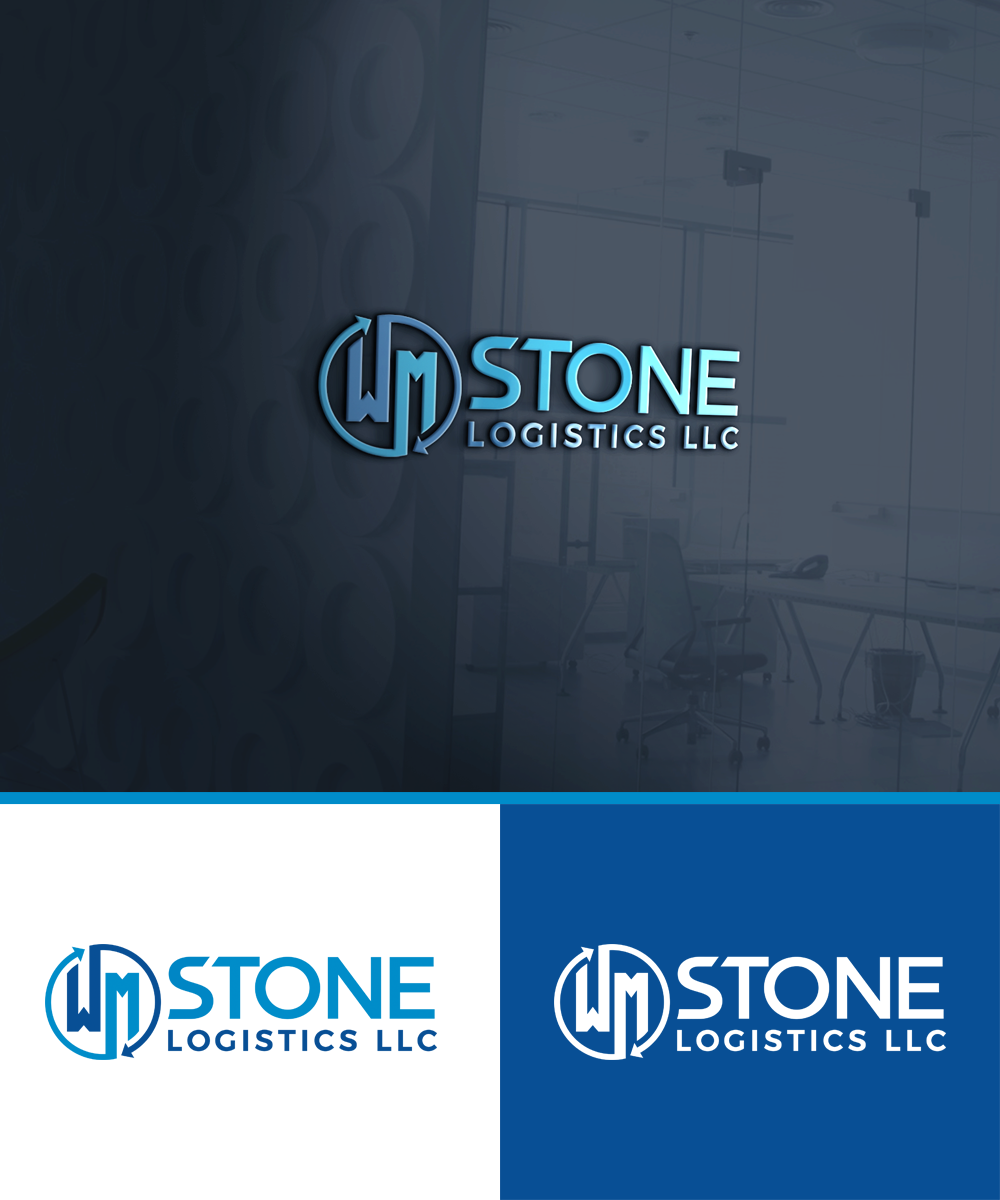 Logo Design by Ethien for W.M. Stone Logistics, LLC | Design: #18129877