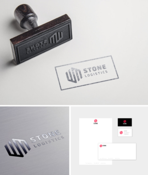 Logo Design by Ronelogo for W.M. Stone Logistics, LLC | Design #18126238