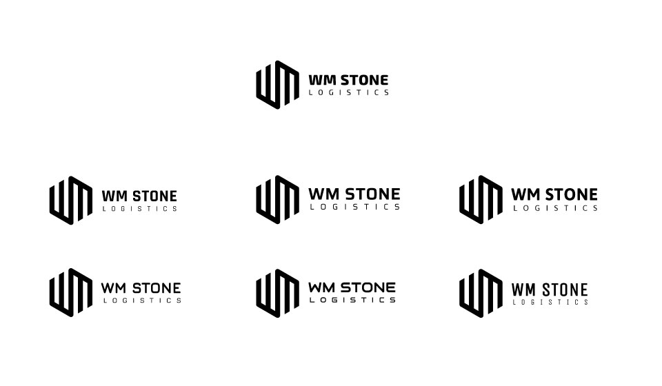 Logo Design by Ronelogo for W.M. Stone Logistics, LLC | Design #18140371