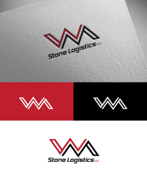 Logo Design by ecorokerz for W.M. Stone Logistics, LLC | Design #18120462