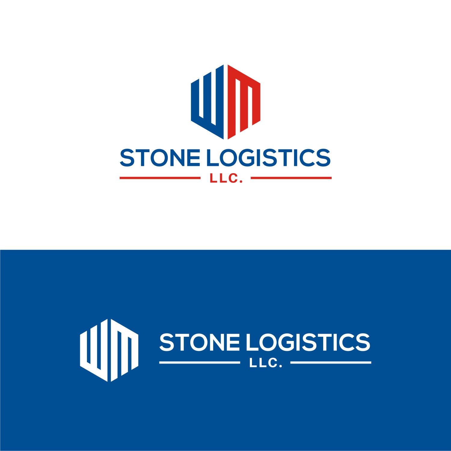 Logo-Design von Ahsa_Design für W.M. Stone Logistics, LLC | Design #18120212