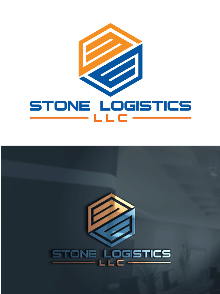 Logo Design by Kontab for W.M. Stone Logistics, LLC | Design #18119640