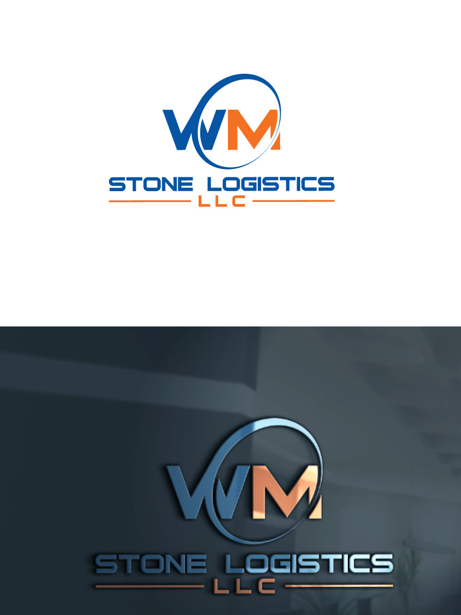 Logo Design by Kontab for W.M. Stone Logistics, LLC | Design #18119721