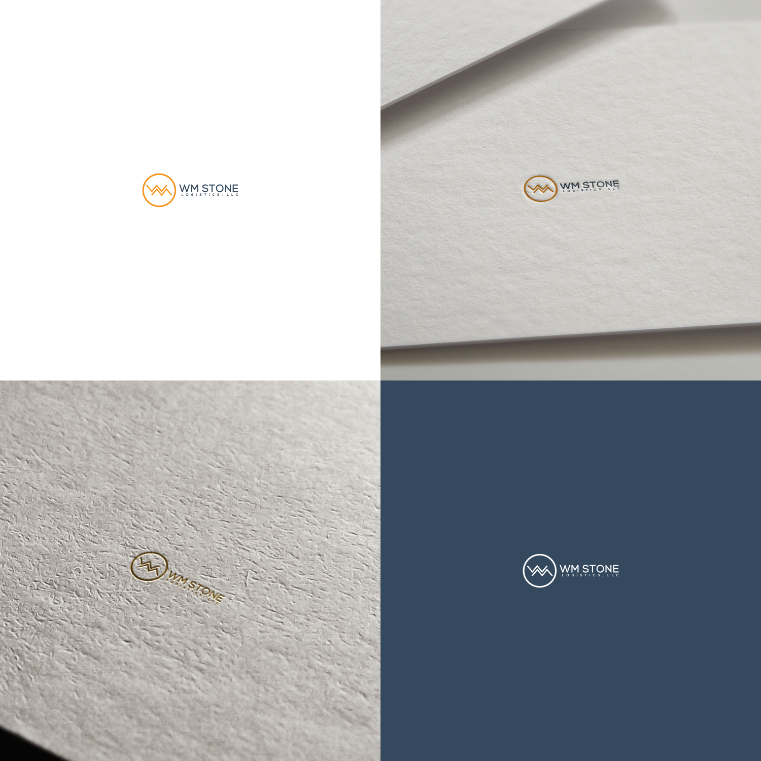 Logo Design by Rahmad 4 for W.M. Stone Logistics, LLC | Design #18132536