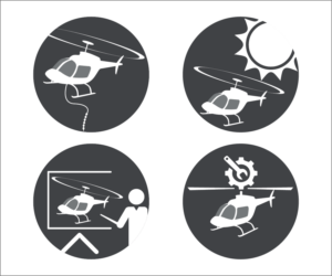 Icon Design by noubigh for Heli Aviation Florida, LLC | Design #18126884