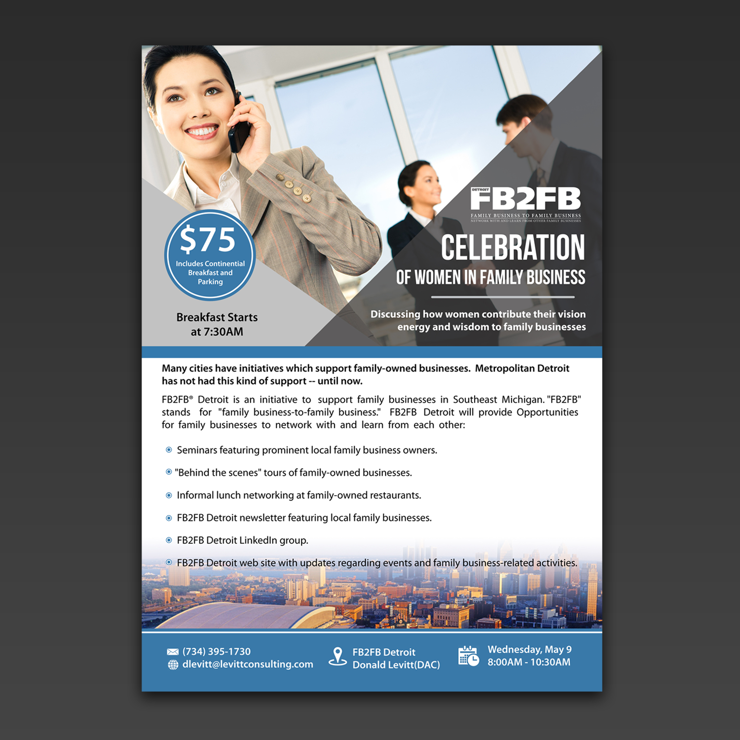 Flyer Design by Schöpfer for Heart & Science of Living | Design #18137116