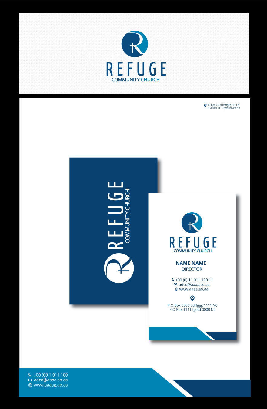 Logo Design by zebronicgraphic for Refuge Community Church | Design #18128299