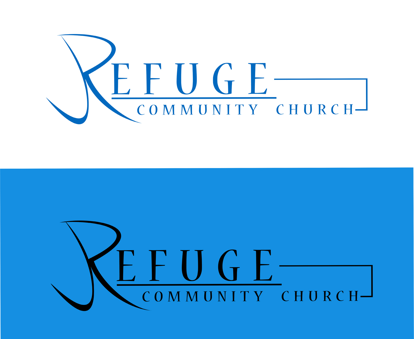 Logo Design by IdentsArt for Refuge Community Church | Design #18158502