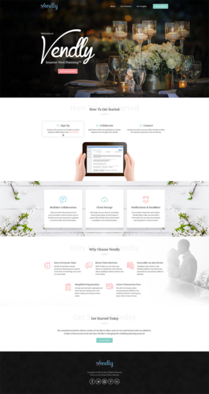 Web Design by RupalTechno for Vendly Partners | Design: #18234157