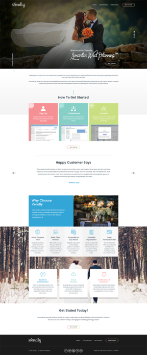 Web Design by RupalTechno for Vendly Partners | Design: #18255138