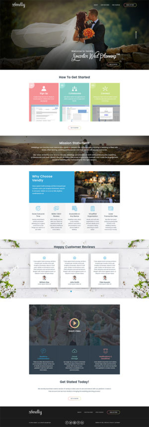 Web Design by RupalTechno for Vendly Partners | Design: #18261032