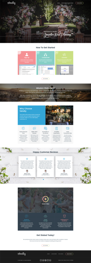 Web Design by RupalTechno for Vendly Partners | Design: #18261169