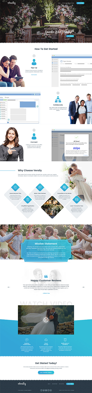 Web Design by RupalTechno for Vendly Partners | Design #18280823