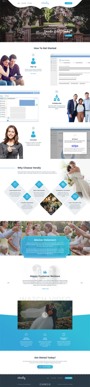 Web Design by RupalTechno for Vendly Partners | Design: #18280919