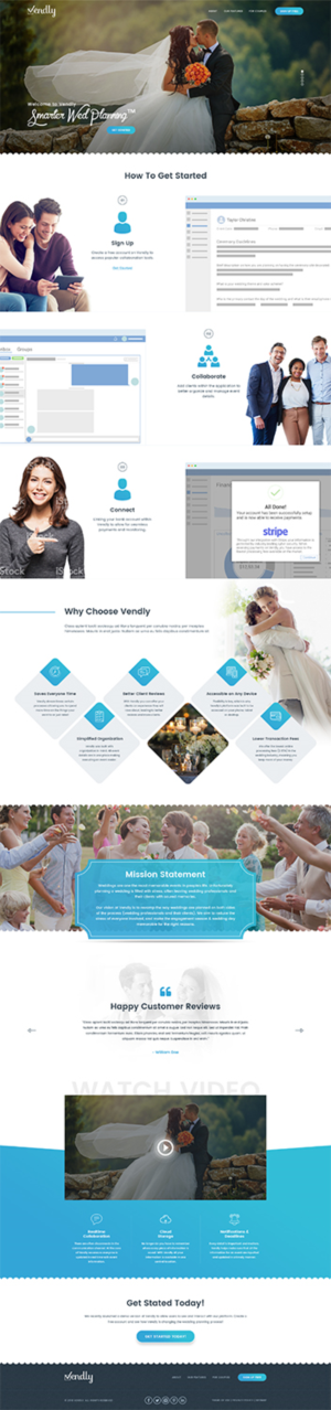Web Design by RupalTechno for Vendly Partners | Design: #18280960