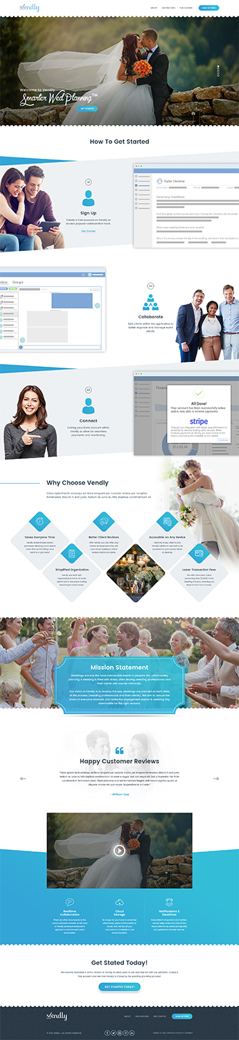 Web Design by RupalTechno for Vendly Partners | Design #18280983