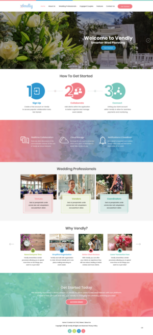 Web Design by pb for Vendly Partners | Design: #18126782