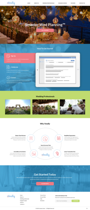 Web Design by pb for Vendly Partners | Design: #18126783