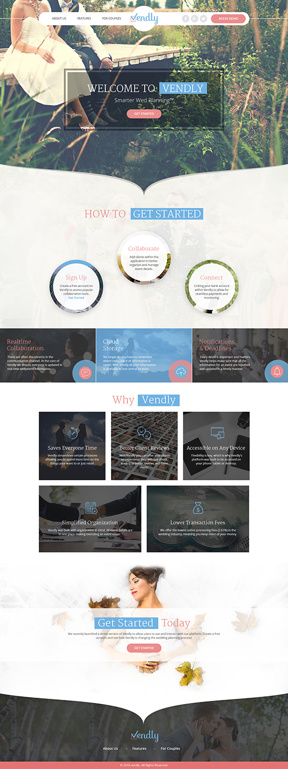Web Design by Smart-tech solution for Vendly Partners | Design #18260688