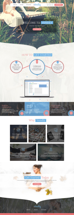 Wedding Startup Full Website Design | Web-Design von Smart-tech solution