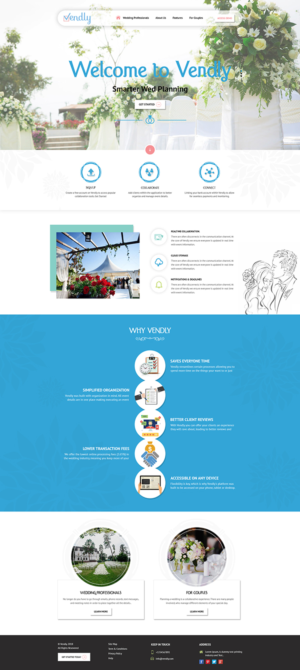 Web Design by PiXthemes for Vendly Partners | Design: #18195636