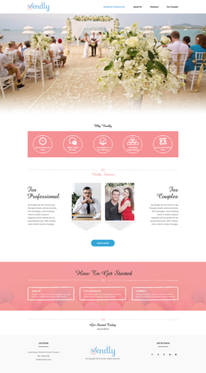 Web Design by PiXthemes for Vendly Partners | Design: #18195677