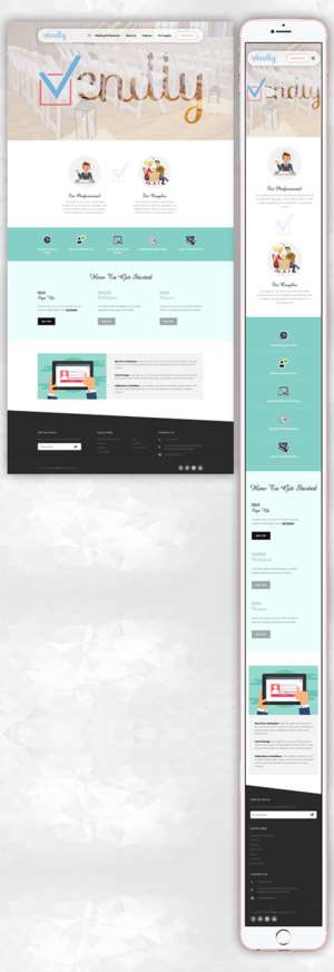 Web Design by PiXthemes for Vendly Partners | Design: #18212793